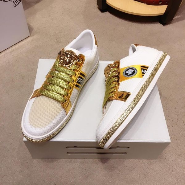 2020i high-end fashion men's printed letters comfortable casual shoes large size leather breathable outdoor sports shoes, size: 38-45, Black
2020i high-end fashion men's printed letters comfortable casual shoes large size leather breathable outdoor sports shoes, size: 38-45, Black