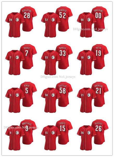 cincinnati reds men women youth 19 joey votto 5 johnny bench scarlet authentic 2020 alternate baseball jerseys, Black
cincinnati reds men women youth 19 joey votto 5 johnny bench scarlet authentic 2020 alternate baseball jerseys, Black
