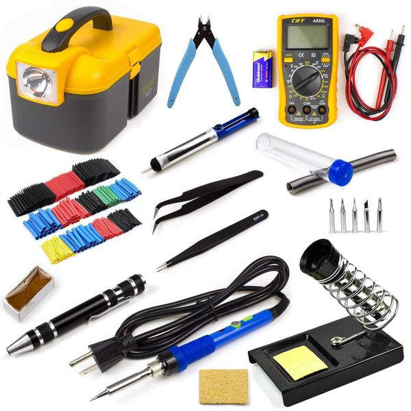 электрический паяльник kit 60w регулируемое temp сварочный инструмент цифровой мультиметр
электрический паяльник kit 60w регулируемое temp сварочный инструмент цифровой мультиметр