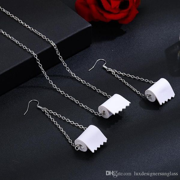 new arrival toilet paper shape dangle earring creative women drop earring fashion jewelry accessories for gift, Golden;silver
new arrival toilet paper shape dangle earring creative women drop earring fashion jewelry accessories for gift, Golden;silver