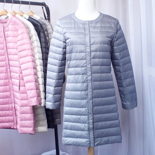 vjobv women's off-season thin medium warm jacket down jacket and long round neck large size slim white duck down warm liner new special, Black
vjobv women's off-season thin medium warm jacket down jacket and long round neck large size slim white duck down warm liner new special, Black
