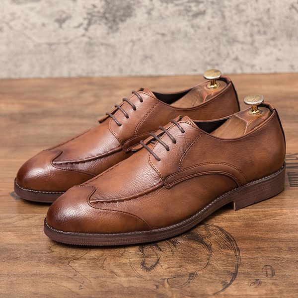 yomior new classic designer men casual shoes formal dress loafers soft leather lace-up business wedding oxfords, Black
yomior new classic designer men casual shoes formal dress loafers soft leather lace-up business wedding oxfords, Black