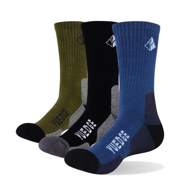 yuedge brand men's cotton terry cushion crew socks outdoor sports camping climbing trekking walking backpacking hiking socks, Black
yuedge brand men's cotton terry cushion crew socks outdoor sports camping climbing trekking walking backpacking hiking socks, Black
