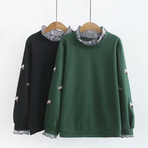 sgfls-9043 large size women's clothing lazy style collar bee embroidered coat lace embroidered lace sweater women's coat, Black
sgfls-9043 large size women's clothing lazy style collar bee embroidered coat lace embroidered lace sweater women's coat, Black