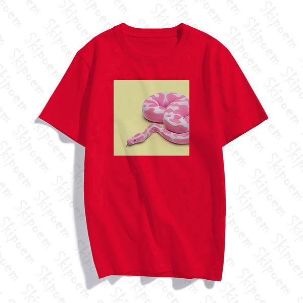 colorful snake t-shirt women kawaii korean style casual harajuku pink short sleeve cotton colorful skipoem summer clothes, White
colorful snake t-shirt women kawaii korean style casual harajuku pink short sleeve cotton colorful skipoem summer clothes, White