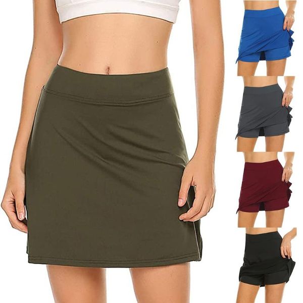 women active skorts quick dry female running tennis skirt with shorts inner lightweight workout sports shorts tennis skorts l710, White;red
women active skorts quick dry female running tennis skirt with shorts inner lightweight workout sports shorts tennis skorts l710, White;red