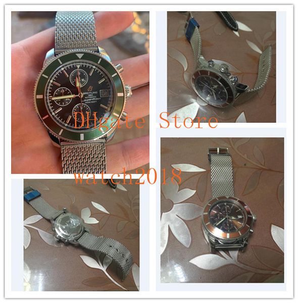 2 style elling 46mm aeromarine superocean heritage a13320 ocean green dial vk quartz chronograph fashion men's luxury watches, Slivery;brown
2 style elling 46mm aeromarine superocean heritage a13320 ocean green dial vk quartz chronograph fashion men's luxury watches, Slivery;brown