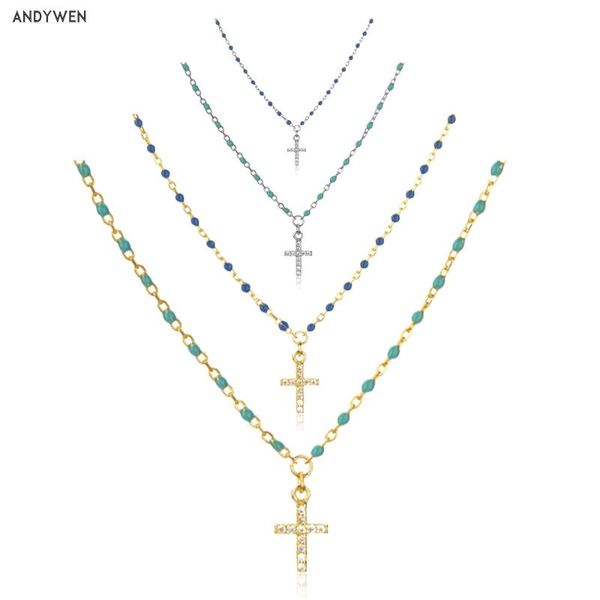 andywen 925 sterling silver gold mini cross special long chain pendant necklace 2020 fine beads locker chains jewelry for women
andywen 925 sterling silver gold mini cross special long chain pendant necklace 2020 fine beads locker chains jewelry for women