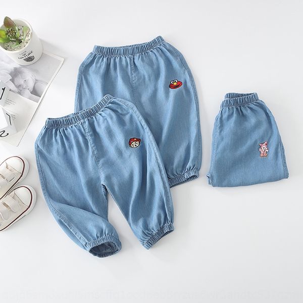 summer 2020 90-130 children's anti-mosquito anti-mosquito tencel denim mosquito-proof pants denim capri pants 1374, Blue
summer 2020 90-130 children's anti-mosquito anti-mosquito tencel denim mosquito-proof pants denim capri pants 1374, Blue