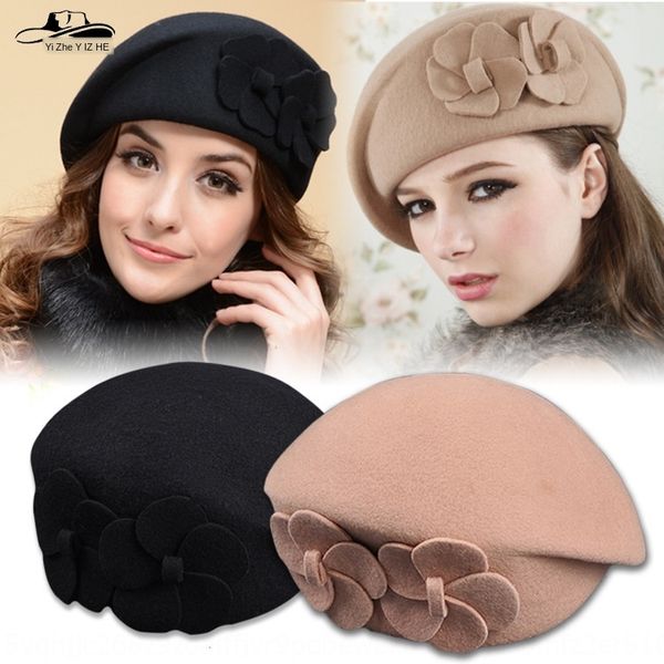 lady elegant british style painter's beret double flower woolen woolen beret fashionable hat without brim painter hat, Blue;gray
lady elegant british style painter's beret double flower woolen woolen beret fashionable hat without brim painter hat, Blue;gray