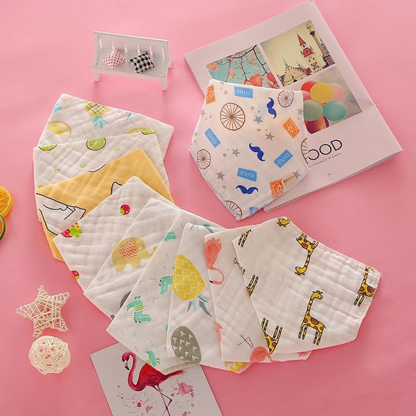 2020 new baby bib saliva towel cartoon printing baby pure cotton triangle saliva towel dining pocket
2020 new baby bib saliva towel cartoon printing baby pure cotton triangle saliva towel dining pocket