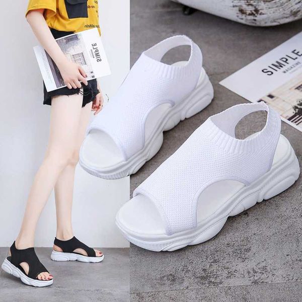 2020 new summer comfy slip on sandals elastic splicing sandals casual beach shoes for woman classics non-slip lightweight sandal, Black
2020 new summer comfy slip on sandals elastic splicing sandals casual beach shoes for woman classics non-slip lightweight sandal, Black