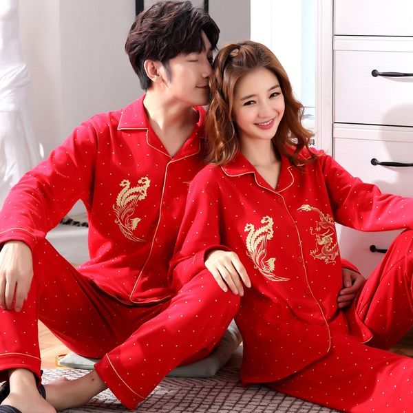 uja4i 2020 cardigan long sleeve celebration clothes clothes home clothescouple wedding pajamas women's spring and autumn celebration me, Blue;red
uja4i 2020 cardigan long sleeve celebration clothes clothes home clothescouple wedding pajamas women's spring and autumn celebration me, Blue;red