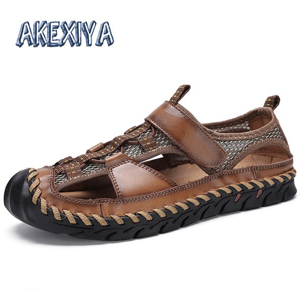 summer men's sandals fashion men's shoes leather beach sandals non-slip beach shoes footwear, Black
summer men's sandals fashion men's shoes leather beach sandals non-slip beach shoes footwear, Black