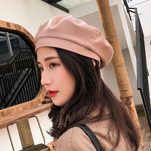 k1-m953a pu leather female british all-match trendsetter beret beret navy wind hat straight, Blue;gray
k1-m953a pu leather female british all-match trendsetter beret beret navy wind hat straight, Blue;gray