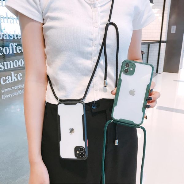 necklace lanyard phone case for iphone 11 pro xs max x xr se 2020 7 8 plus strap cord chain shoulder rope clear cover
necklace lanyard phone case for iphone 11 pro xs max x xr se 2020 7 8 plus strap cord chain shoulder rope clear cover