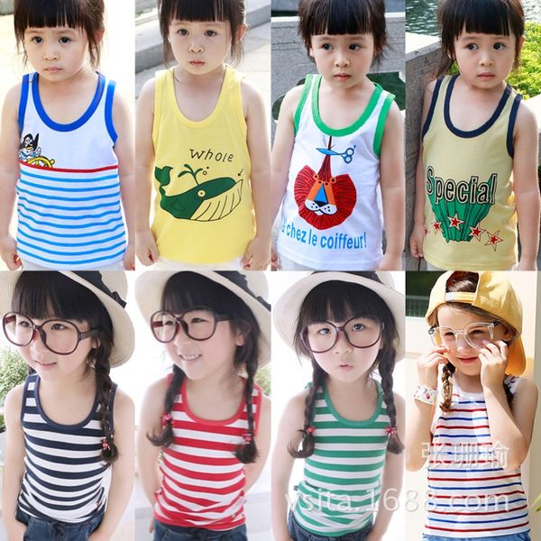 vest children's vest children's clothingsummer clothing 2 yuan clothing market, Blue
vest children's vest children's clothingsummer clothing 2 yuan clothing market, Blue