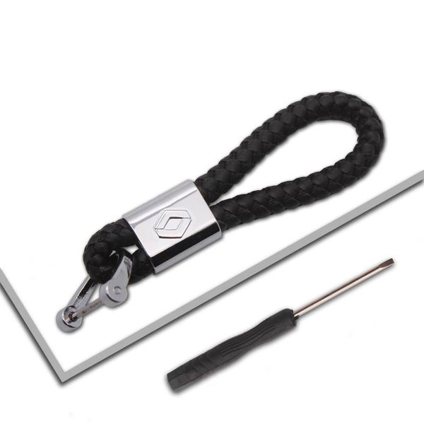 braided leather keychain rope key chain ring diy pendant car keyrings accessories for renault duster megane 2 logan renault clio, Silver
braided leather keychain rope key chain ring diy pendant car keyrings accessories for renault duster megane 2 logan renault clio, Silver