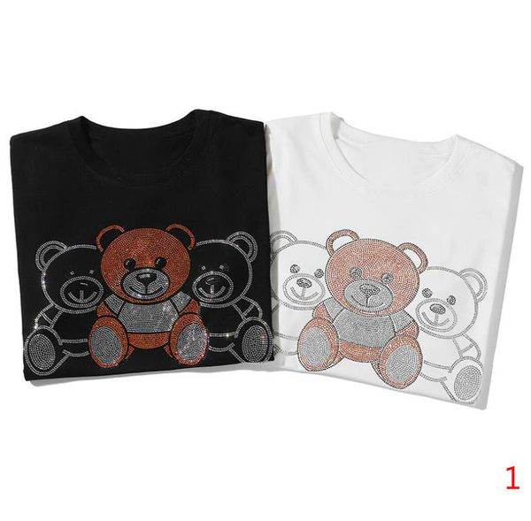 20ss summer mens t-shirts with letters fashion italy tee shirts casual men women with bears size s-2xl available, White;black
20ss summer mens t-shirts with letters fashion italy tee shirts casual men women with bears size s-2xl available, White;black