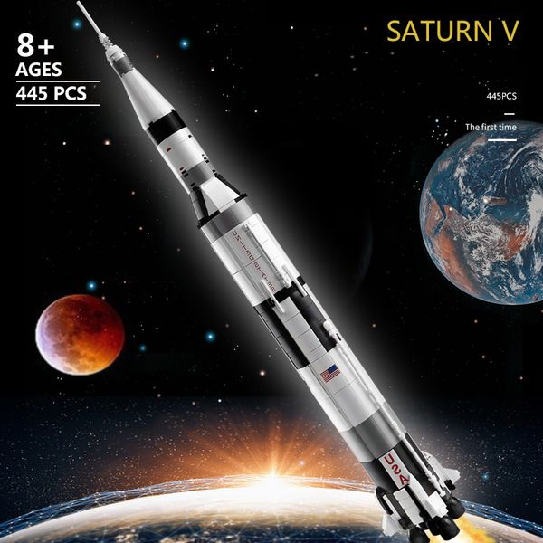apollo saturn-v launch carrier rocket building blocks model technic serie pg-13002 445pcs assembly bricks children education toys christmas
apollo saturn-v launch carrier rocket building blocks model technic serie pg-13002 445pcs assembly bricks children education toys christmas