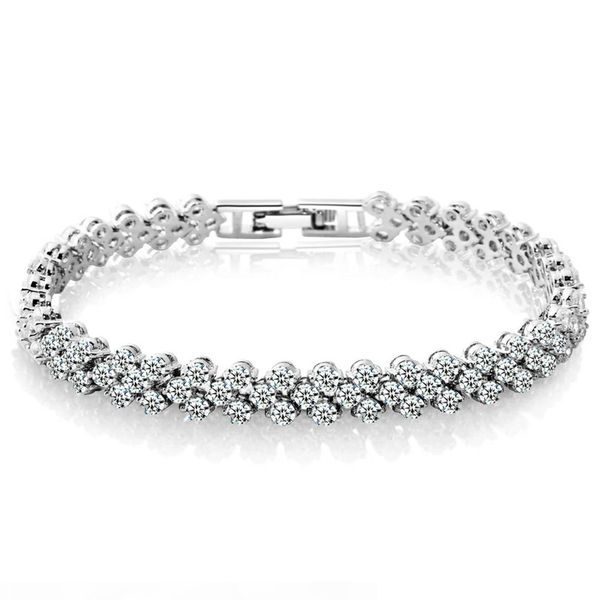 roman bracelet female zircon crystal charm bracelets ring designer charms for diy bracelet fashion jewelry diamond jewelry women, Golden;silver
roman bracelet female zircon crystal charm bracelets ring designer charms for diy bracelet fashion jewelry diamond jewelry women, Golden;silver