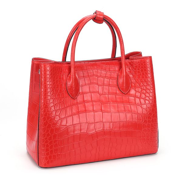 luxurious2020 fish siamese skin genuine handbag highlight crocodile belly women's messenger bag
luxurious2020 fish siamese skin genuine handbag highlight crocodile belly women's messenger bag