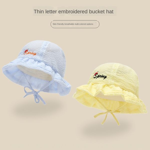 qiu nan 2020 new autumn thin fisherman all-match striped fisherman hat baby cap baby cap children's basin hat, Yellow
qiu nan 2020 new autumn thin fisherman all-match striped fisherman hat baby cap baby cap children's basin hat, Yellow