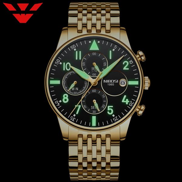 nibosi 2020 gold mens watches quartz watch wristwatch fashion luxury waterproof chronograph date display clock relogio masculino, Slivery;brown
nibosi 2020 gold mens watches quartz watch wristwatch fashion luxury waterproof chronograph date display clock relogio masculino, Slivery;brown