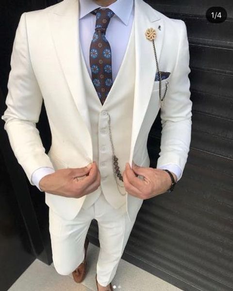 new arrival ivory tuxedos men suits formal business mens wedding suits tuxedo costumes de pour hommes (jacket+pants+tie+vest), White;black
new arrival ivory tuxedos men suits formal business mens wedding suits tuxedo costumes de pour hommes (jacket+pants+tie+vest), White;black