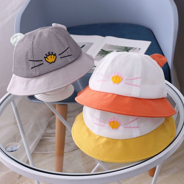 kitty net children's full mesh breathable children's sun protection fisherman fisherman baby net baby hat hat mz9088, Blue;gray
kitty net children's full mesh breathable children's sun protection fisherman fisherman baby net baby hat hat mz9088, Blue;gray