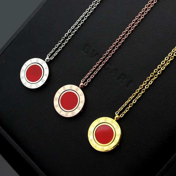2020 designer direct roman digital rotatable black and white red and green double-sided necklace ladies round card flip necklace, Silver
2020 designer direct roman digital rotatable black and white red and green double-sided necklace ladies round card flip necklace, Silver