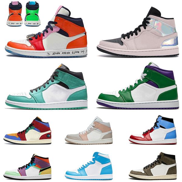 2020 high fashion jumpman 1 iridescent travis scotts womens mens basketball shoes 1s fearless se multi-color 3.0 trainers sneakers
2020 high fashion jumpman 1 iridescent travis scotts womens mens basketball shoes 1s fearless se multi-color 3.0 trainers sneakers