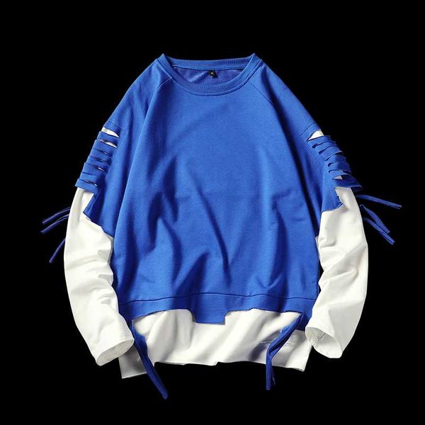 2020 autumn men pullover casual long sleeve mens hoodies contrast color personality sweatshirts plus size m-5xl, Black
2020 autumn men pullover casual long sleeve mens hoodies contrast color personality sweatshirts plus size m-5xl, Black