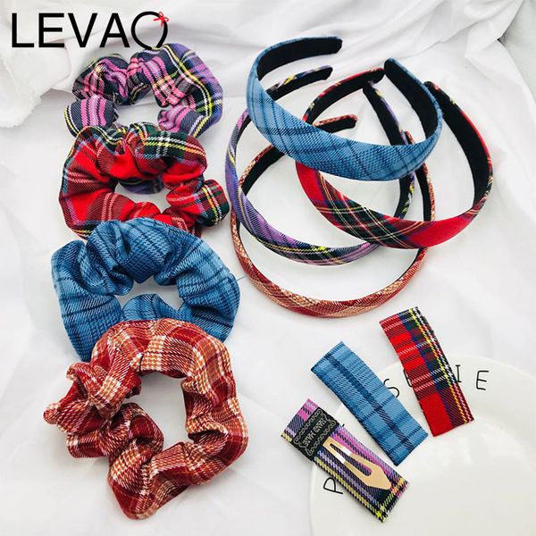 levao 1set plaid hairpin women rubber band sweet hair clip hair jewelry hairband head hoop accessories scrunchie girls headdress
levao 1set plaid hairpin women rubber band sweet hair clip hair jewelry hairband head hoop accessories scrunchie girls headdress