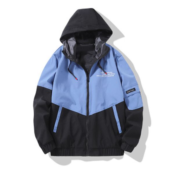 man colorblocked long sleeve coats fashion trend spring long sleeve hooded jacket designer male zipper with pockets casual outerwear, Black;brown
man colorblocked long sleeve coats fashion trend spring long sleeve hooded jacket designer male zipper with pockets casual outerwear, Black;brown