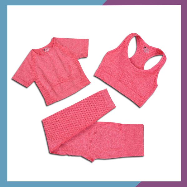 3-piece set seamless workout yoga sets female sport gym suit clothes women fitness sport leggings long sleeve yoga clothing bra, White;red
3-piece set seamless workout yoga sets female sport gym suit clothes women fitness sport leggings long sleeve yoga clothing bra, White;red