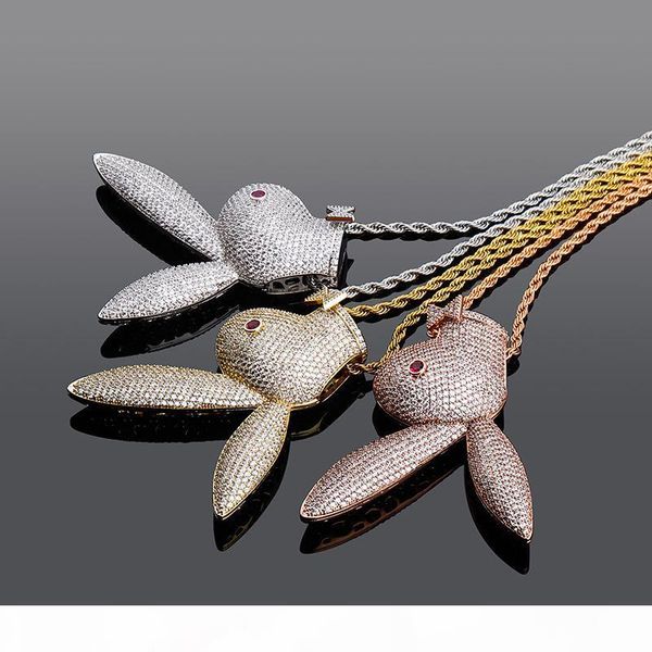 iced out cartoon rabbit with red diamond eyes pendant bling bling cz animal pendant necklace hiphop jewelry, Silver
iced out cartoon rabbit with red diamond eyes pendant bling bling cz animal pendant necklace hiphop jewelry, Silver