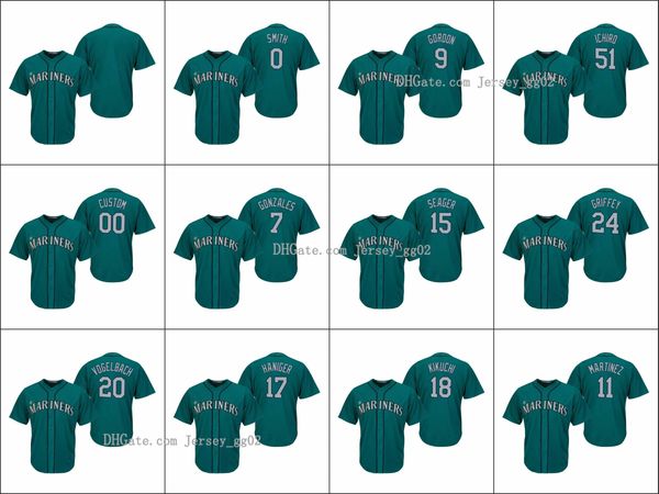 seattle mariners men #24 ken griffey jr. 51 mariners ichiro 11 edgar martinez women youth collection big & tall custom jersey, Black
seattle mariners men #24 ken griffey jr. 51 mariners ichiro 11 edgar martinez women youth collection big & tall custom jersey, Black