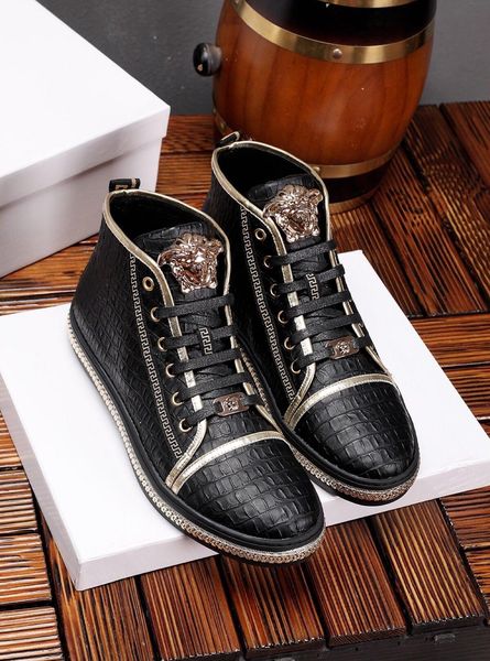 2020s limited custom leather color-block embroidery high-casual ankle boots, high-end fashion wild lace-up sneakers, size: 38-45, Black
2020s limited custom leather color-block embroidery high-casual ankle boots, high-end fashion wild lace-up sneakers, size: 38-45, Black