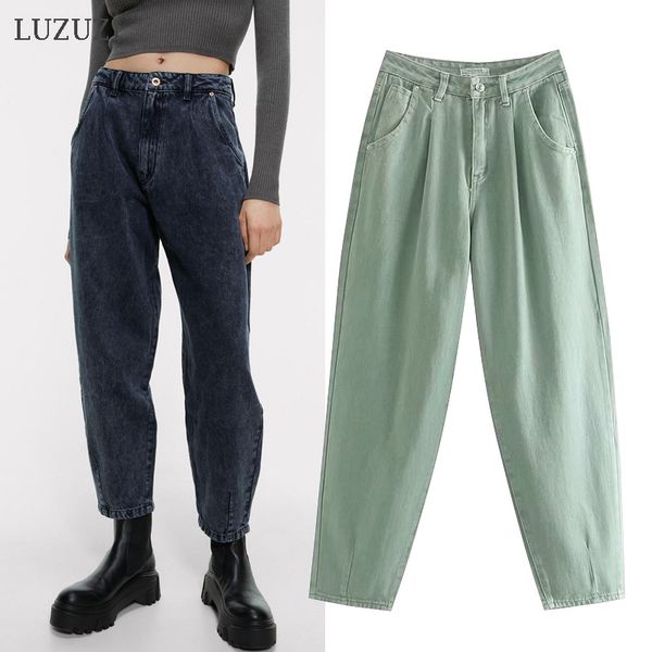 luzuzi women streetwear jeans high waist loose slouchy jeans pockets fashion boyfriend pants casual ladies denim trousers, Black;white
luzuzi women streetwear jeans high waist loose slouchy jeans pockets fashion boyfriend pants casual ladies denim trousers, Black;white