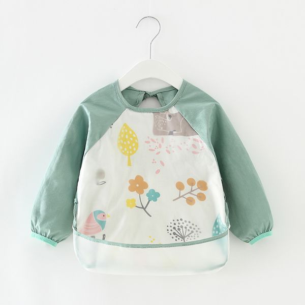 baby apron bandana bebes bibs baby bibs waterproof kid eating clothing children's long sleeves feeding smock bib, Slivery;white
baby apron bandana bebes bibs baby bibs waterproof kid eating clothing children's long sleeves feeding smock bib, Slivery;white