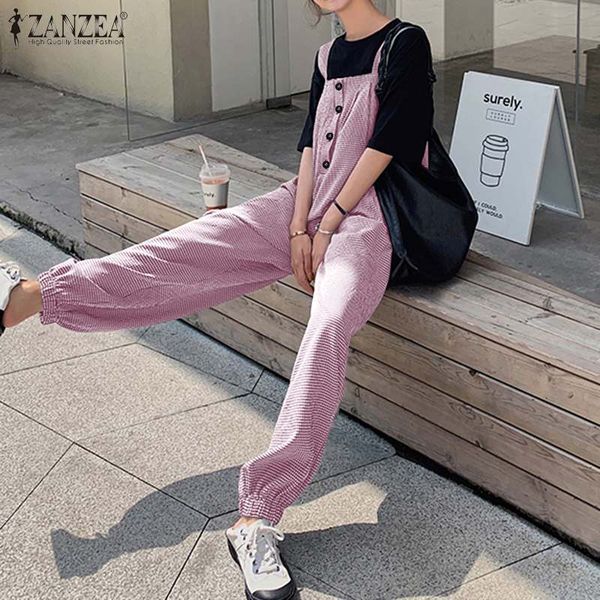 women's jumpsuits & rompers check zanzea 2021 fashion summer overalls casual suspender backless female playsuits pants plus size, Black;white
women's jumpsuits & rompers check zanzea 2021 fashion summer overalls casual suspender backless female playsuits pants plus size, Black;white