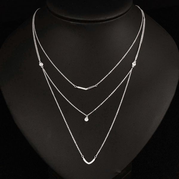 sinleery v shape three layers women necklace rose gold silver color chain tiny round inlay crystal necklace jewelry xl153 ssa
sinleery v shape three layers women necklace rose gold silver color chain tiny round inlay crystal necklace jewelry xl153 ssa