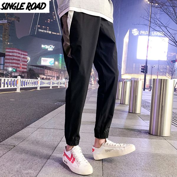 singleroad men's joggers men fashion 2020 summer harem pants patchwork hip hop japanese streetwear trousers male sweatpants man, Black
singleroad men's joggers men fashion 2020 summer harem pants patchwork hip hop japanese streetwear trousers male sweatpants man, Black