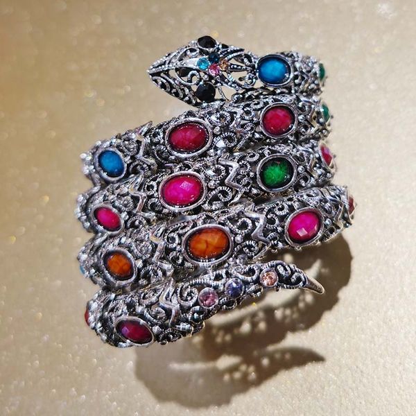 vintage punk animal rhinestone hip hop crystal snake bracelets & bangles retro snake bracelet for women personality jewelry, Black
vintage punk animal rhinestone hip hop crystal snake bracelets & bangles retro snake bracelet for women personality jewelry, Black