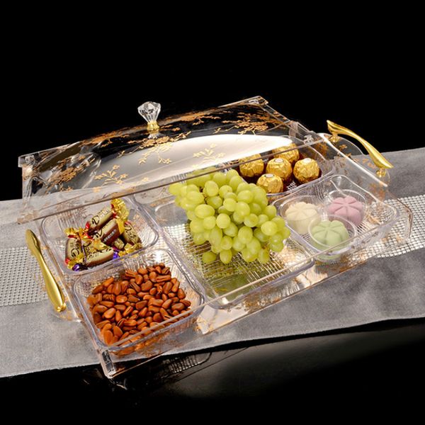storage bottles & jars transparent acrylic box with cover multi-grid dried fruit/candy/ plate modern home creativity
storage bottles & jars transparent acrylic box with cover multi-grid dried fruit/candy/ plate modern home creativity