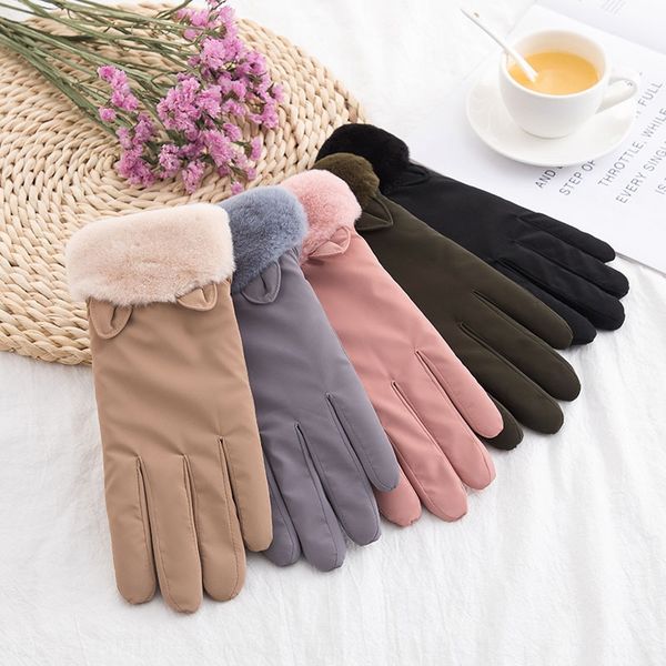 d12fd cotton women's winter cute season fleece thickened warm skiing cold-proof wind touch warm glovesgloves and glovesscreen driving r
d12fd cotton women's winter cute season fleece thickened warm skiing cold-proof wind touch warm glovesgloves and glovesscreen driving r