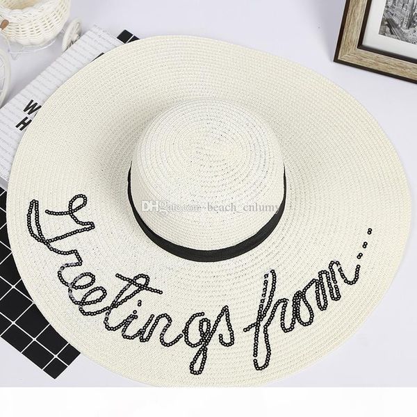 fashion wide brim summer beach sun hats for women letter embroidery straw hats caps ladies girl sunscreen big foldable hats holiday sale, Blue;gray
fashion wide brim summer beach sun hats for women letter embroidery straw hats caps ladies girl sunscreen big foldable hats holiday sale, Blue;gray