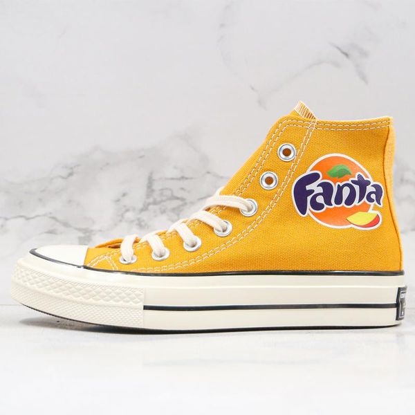 1970s all star chuck 70 fanta sprite men women casual shoes yellow green 1970 high outdoor sports canvas skate shoes sneaker 36-44, Black
1970s all star chuck 70 fanta sprite men women casual shoes yellow green 1970 high outdoor sports canvas skate shoes sneaker 36-44, Black