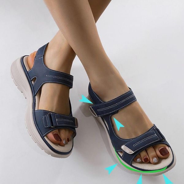 women sandals ladies summer fashion casual wedges non-slip beach open toe breathable soft sandals sport style shoes plus size, Black
women sandals ladies summer fashion casual wedges non-slip beach open toe breathable soft sandals sport style shoes plus size, Black